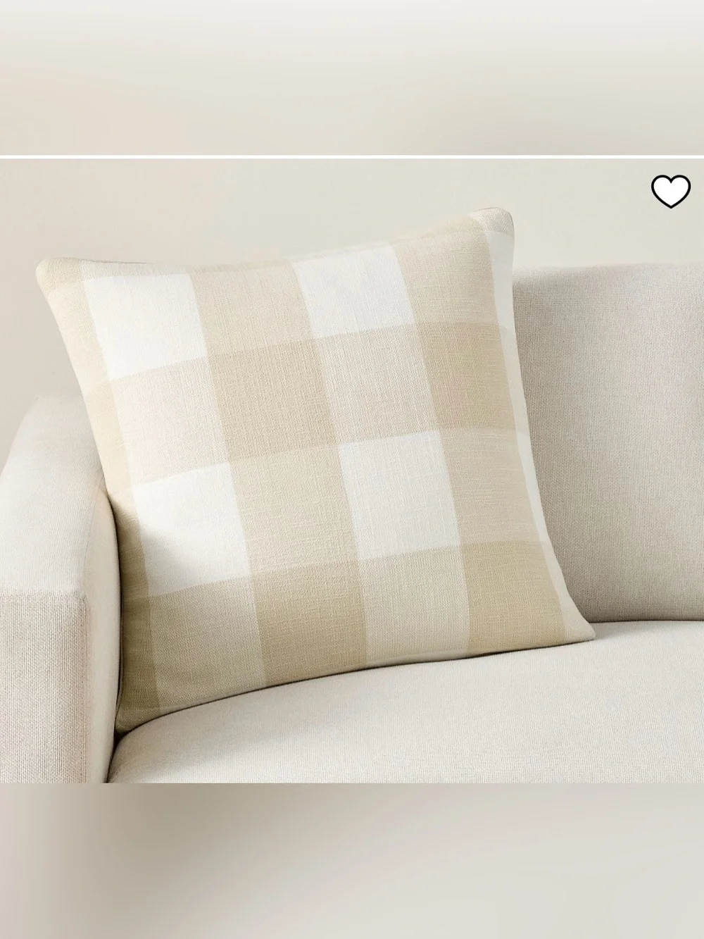 NWT Set of TWO Pottery Barn Sawyer Check Pillow Covers